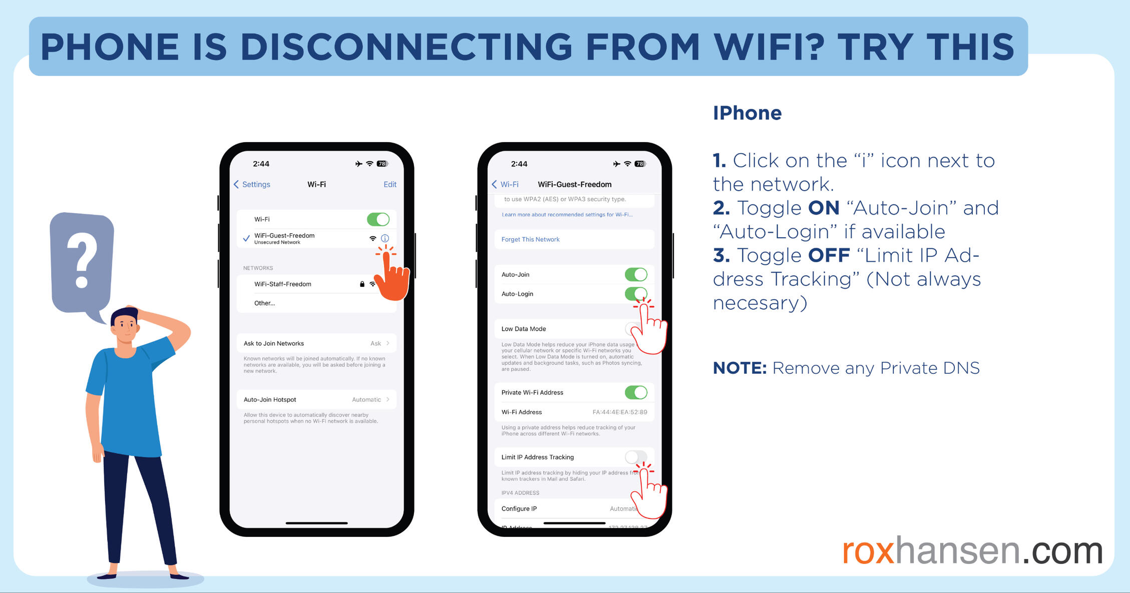 Phone Disconnecting from WiFi? Try This