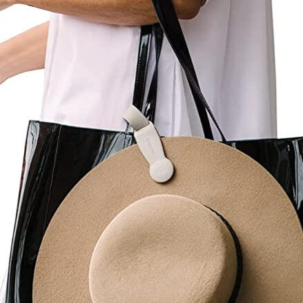 Magnetic Hat Holder for Traveling Bags
